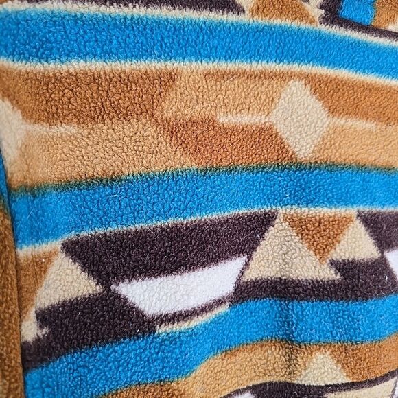 Patagonia Synchilla AZTEC Snap-T Fleece Pullover Womens L Timber Twist Southwest - Picture 5 of 7